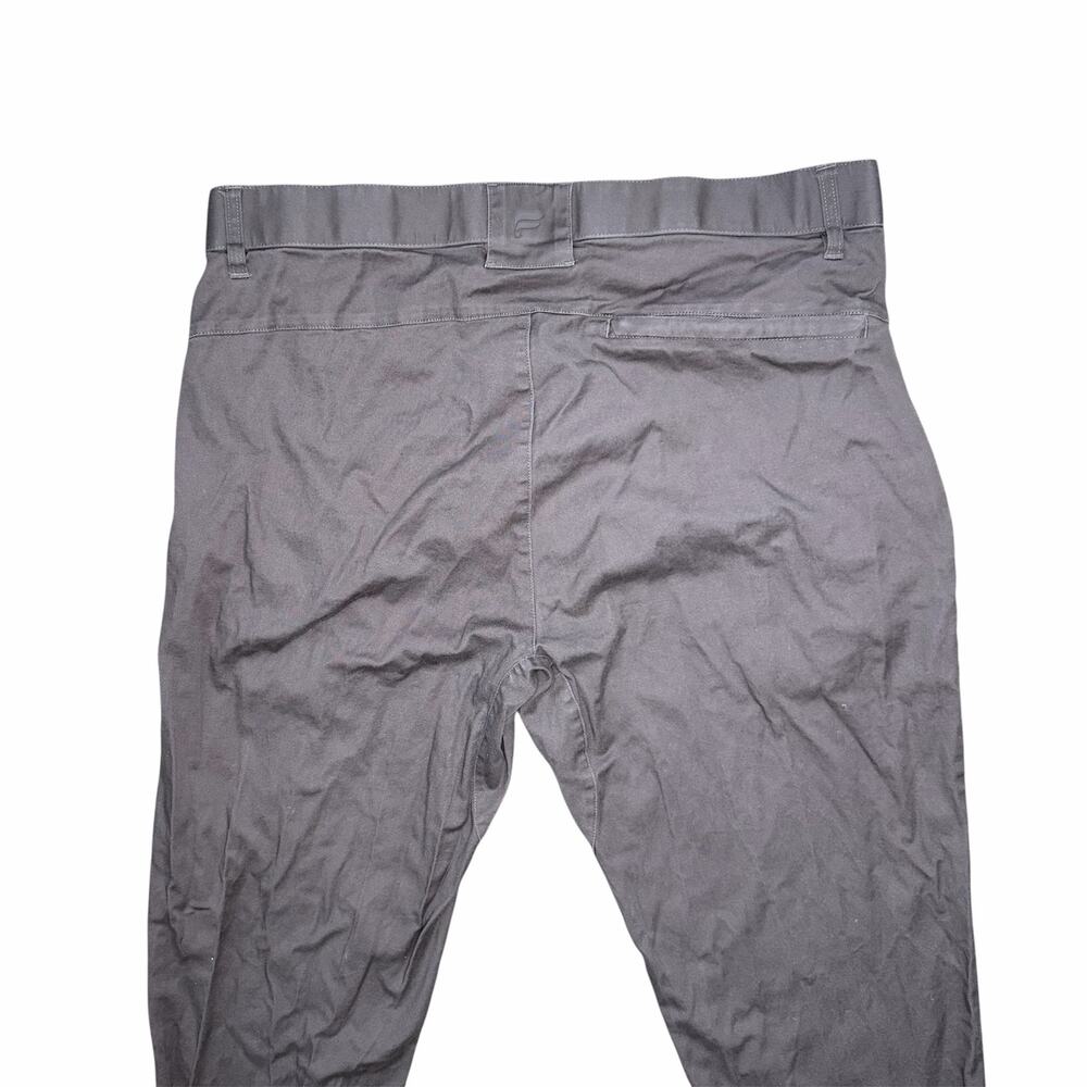 Fabletics Men’s Chino Brown/Gray - Picture 4 of 7